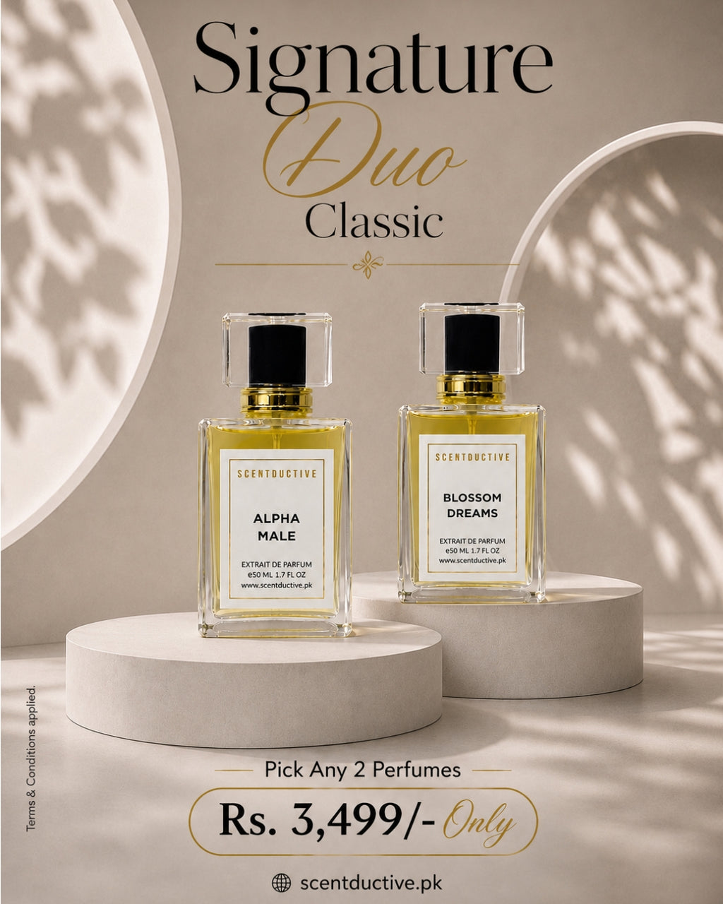 Signature Duo Classic – Choose Any Two 50ml Perfume